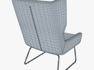 trainy armchair 3D Модель