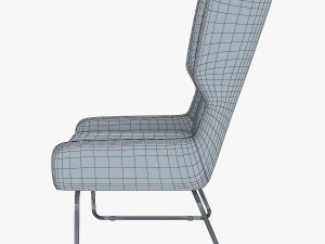 trainy armchair 3D Model