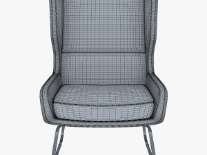 trainy armchair 3D Модель