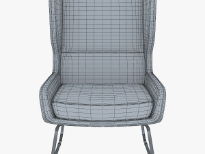 trainy armchair 3D Модель