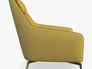 carol armchair Model 3D