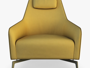 carol armchair Model 3D