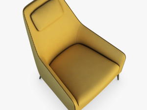 carol armchair Model 3D