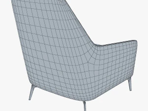 carol armchair 3D Model
