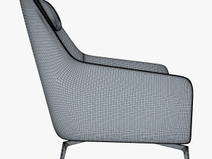 carol armchair Model 3D