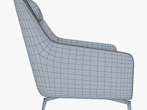 carol armchair Model 3D