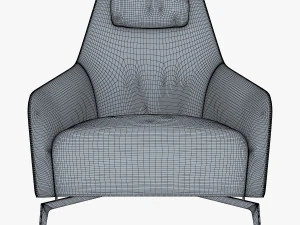 carol armchair 3D Model
