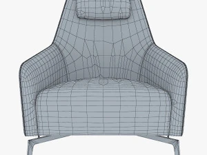 carol armchair 3D Model