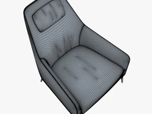 carol armchair 3D Model