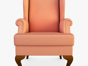 rovance armchair 3D मॉडल