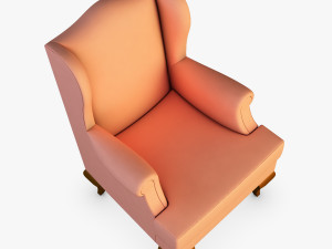 rovance armchair 3D मॉडल