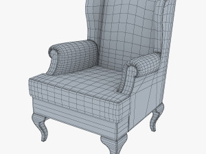 rovance armchair 3D मॉडल