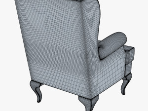 rovance armchair 3D मॉडल