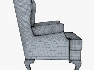 rovance armchair 3D मॉडल