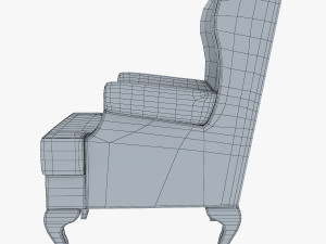 rovance armchair 3D मॉडल