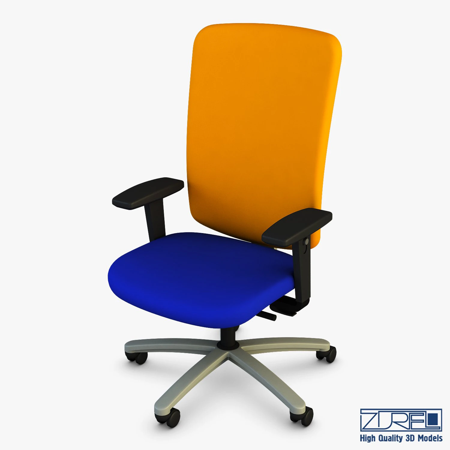 exori office chair 3D Model .c4d .max .obj .3ds .fbx .stl .blend 