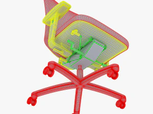 exori office chair 3D Model