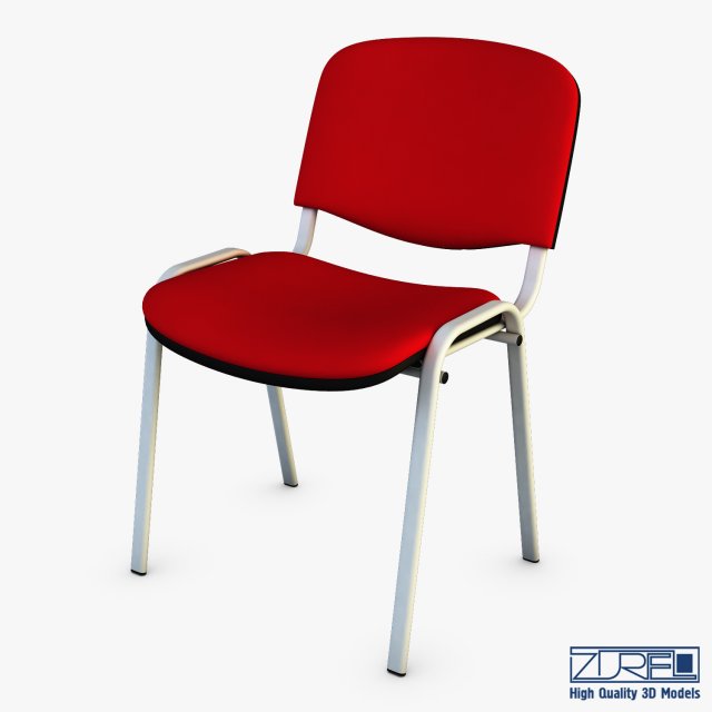 iso chair 3D Модель .c4d .max .obj .3ds .fbx .stl .blend