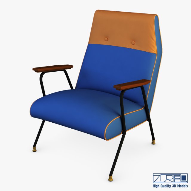 midnight ikat chair 3Dモデル .c4d .max .obj .3ds .fbx .stl .blend 