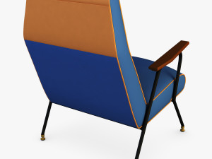 midnight ikat chair 3Dモデル