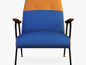 midnight ikat chair 3Dモデル