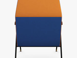 midnight ikat chair 3D Model