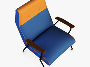 midnight ikat chair 3Dモデル