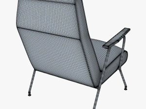 midnight ikat chair 3D Model
