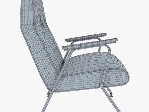 midnight ikat chair 3D Model