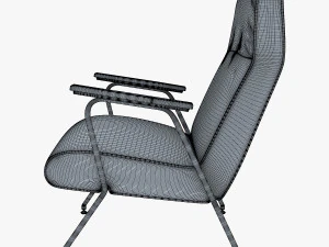 midnight ikat chair 3D Model
