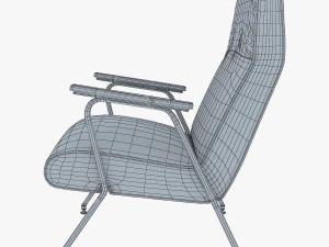 midnight ikat chair 3D Model