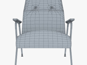 midnight ikat chair 3Dモデル