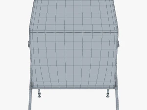midnight ikat chair 3D Model