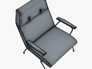 midnight ikat chair 3D Model