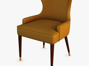 krzesło do jadalni ogrodnika Model 3D