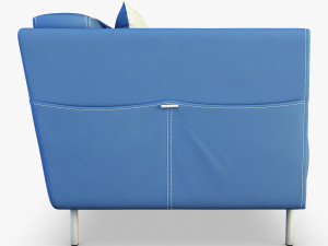 trench armchair 3D Модель