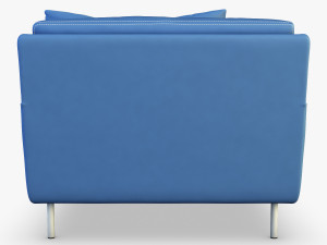 trench armchair 3D Модель