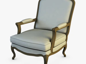 ボカアームチェア 3Dモデル