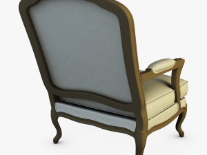 boka armchair 3D Модель