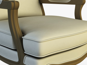 boka armchair 3D Модель