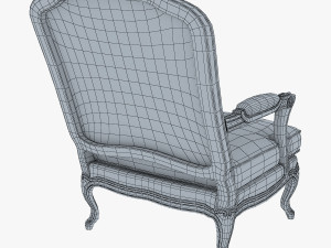 boka armchair 3D Модель
