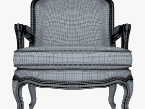 boka armchair 3D Модель