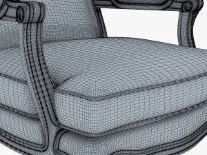 boka armchair 3D Model