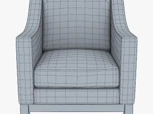 lounge chair 301 3D Model