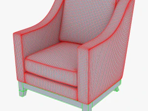 lounge chair 301 3D Model