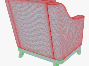 lounge chair 301 3D Model