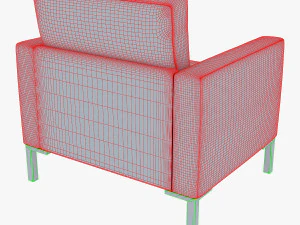 lounge chair 268 3D Model
