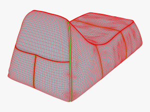 ch chaise 3Dモデル