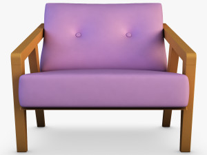 gerand chair Model 3D