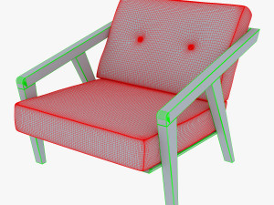 gerand chair Model 3D